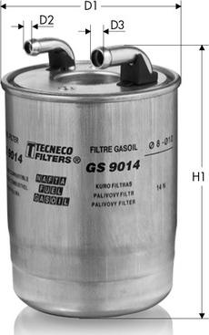 Tecneco Filters GS9014 - Polttoainesuodatin inparts.fi