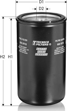 Tecneco Filters GS97/2 - Polttoainesuodatin inparts.fi