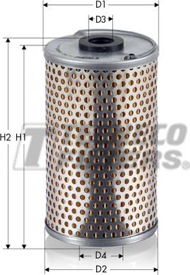 Tecneco Filters GS012816 - Polttoainesuodatin inparts.fi