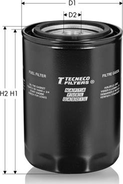 Tecneco Filters GS154 - Polttoainesuodatin inparts.fi