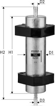 Tecneco Filters GS10486 - Polttoainesuodatin inparts.fi