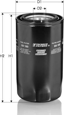 Tecneco Filters GS180 - Polttoainesuodatin inparts.fi