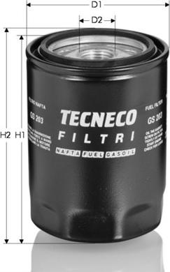 Tecneco Filters GS203 - Polttoainesuodatin inparts.fi