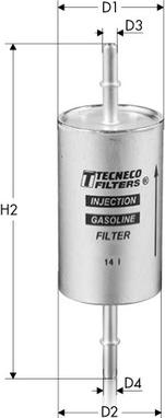 Tecneco Filters IN9839 - Polttoainesuodatin inparts.fi