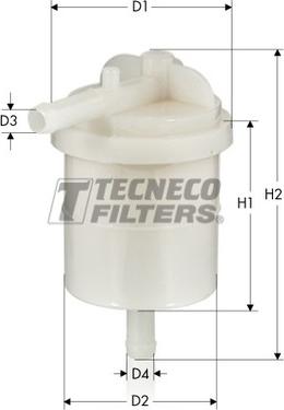 Tecneco Filters IN4143 - Polttoainesuodatin inparts.fi