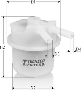Tecneco Filters IN6436 - Polttoainesuodatin inparts.fi