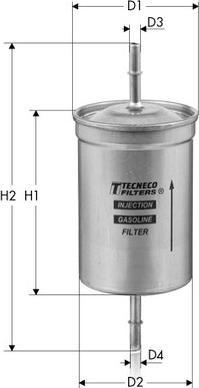 Tecneco Filters IN70 - Polttoainesuodatin inparts.fi