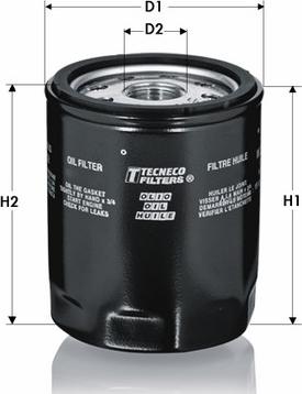 Tecneco Filters OL352 - Öljynsuodatin inparts.fi