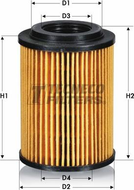 Tecneco Filters OL011277-E - Öljynsuodatin inparts.fi