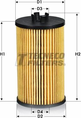 Tecneco Filters OL010246-E - Öljynsuodatin inparts.fi