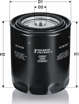 Tecneco Filters OL18 - Hydrauliikkasuodatin, automaattivaihteisto inparts.fi