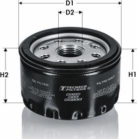 Tecneco Filters OL277 - Öljynsuodatin inparts.fi