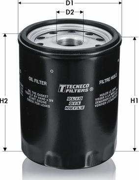 Tecneco Filters OL4488 - Öljynsuodatin inparts.fi