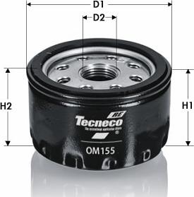 Tecneco Filters OM155 - Öljynsuodatin inparts.fi