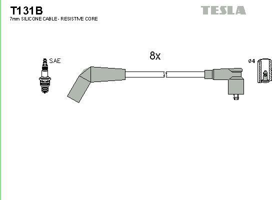 TESLA T131B - Sytytysjohtosarja inparts.fi