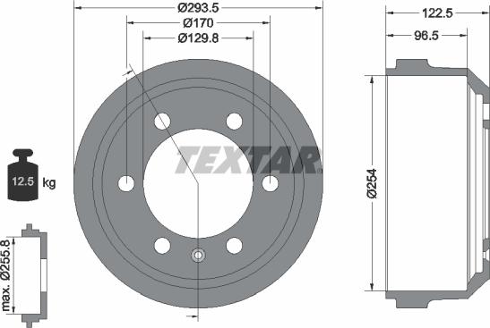 Textar 94021500 - Jarrurumpu inparts.fi