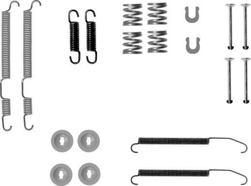 Textar 97048900 - Tarvikesarja, jarrukengät inparts.fi