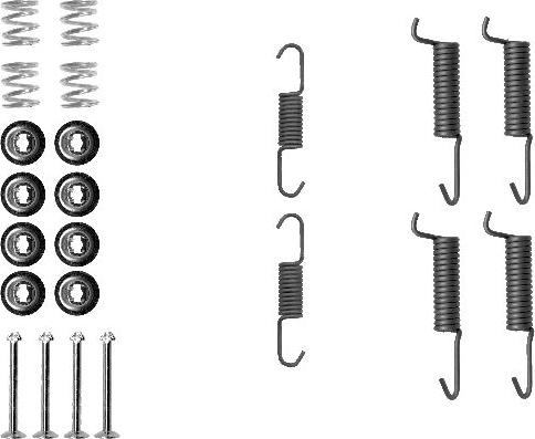 Textar 97012700 - Tarvikesarja, seisontajarru inparts.fi