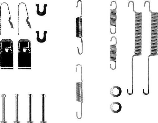 Textar 97028000 - Tarvikesarja, jarrukengät inparts.fi