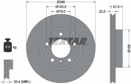 Textar 89014800 - Jarrupalasarja, levyjarru inparts.fi