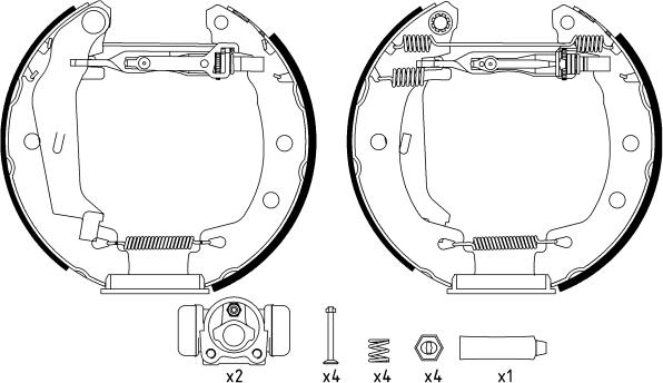 Textar 84049500 - Jarrukenkäsarja inparts.fi