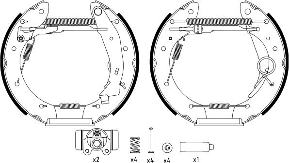 Textar 84052900 - Jarrukenkäsarja inparts.fi