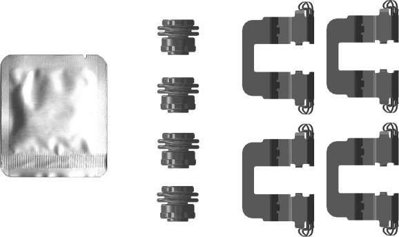 Textar 82554500 - Tarvikesarja, jarrupala inparts.fi