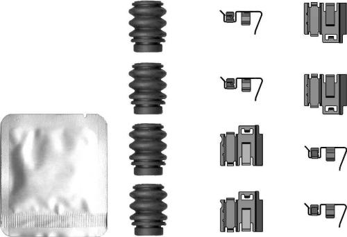 Textar 82554000 - Tarvikesarja, jarrupala inparts.fi