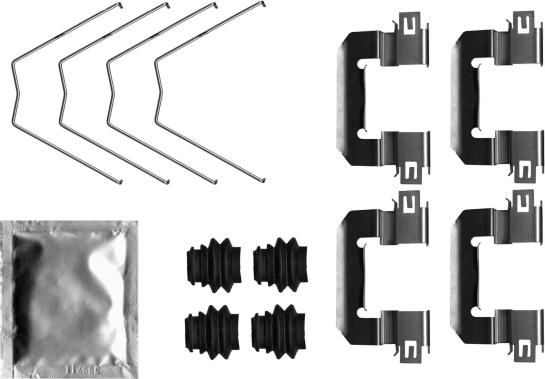 Textar 82551900 - Tarvikesarja, jarrupala inparts.fi