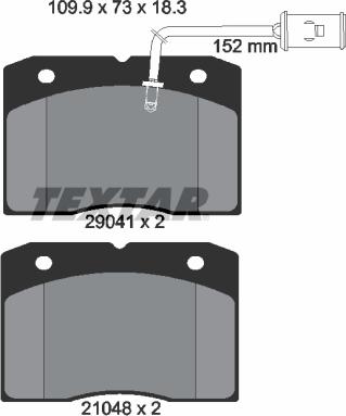 Textar 2904101 - Jarrupala, levyjarru inparts.fi