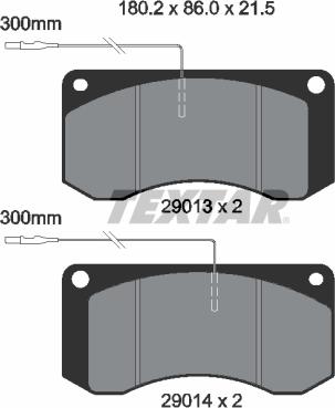 Textar 2901302 - Jarrupala, levyjarru inparts.fi