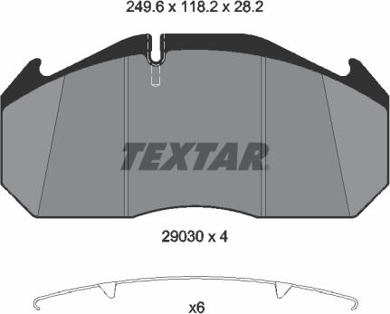 Textar 2903007 - Jarrupala, levyjarru inparts.fi