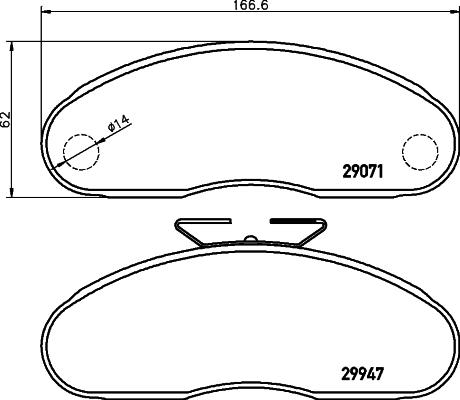 Textar 2907101 - Jarrupala, levyjarru inparts.fi