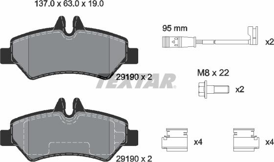 Textar 2919001 - Jarrupala, levyjarru inparts.fi