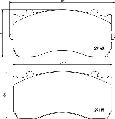 Textar 2914812 - Jarrupala, levyjarru inparts.fi