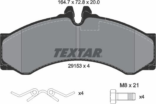 Textar 2915301 - Jarrupala, levyjarru inparts.fi