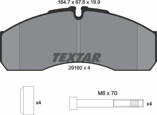 Textar 2916004 - Jarrupala, levyjarru inparts.fi