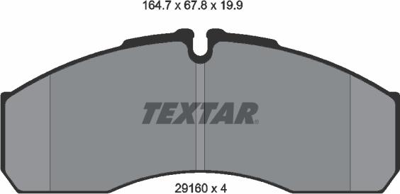 Textar 2916002 - Jarrupala, levyjarru inparts.fi