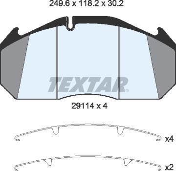 Textar 2911402 - Jarrupala, levyjarru inparts.fi