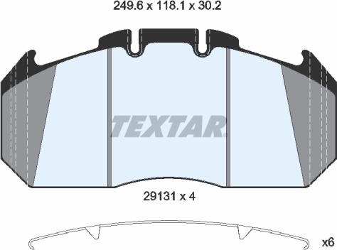 Textar 2913111 - Jarrupala, levyjarru inparts.fi