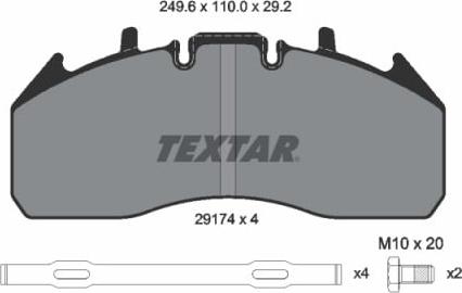 Textar 2917402 - Jarrupala, levyjarru inparts.fi