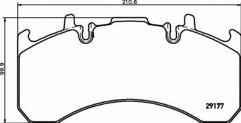 TRW Engine Component GDB5098 - Jarrupala, levyjarru inparts.fi