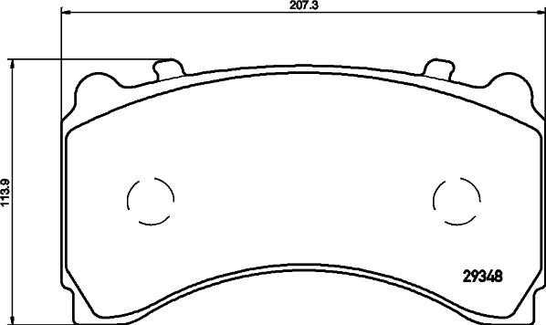 Mercedes-Benz A0084207520 - Jarrupala, levyjarru inparts.fi