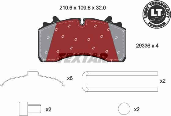 Textar 2933606 - Jarrupala, levyjarru inparts.fi