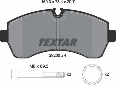 Textar 2920006 - Jarrupala, levyjarru inparts.fi