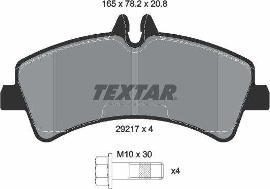 Textar 2921702 - Jarrupala, levyjarru inparts.fi