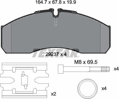 Textar 2923701 - Jarrupala, levyjarru inparts.fi