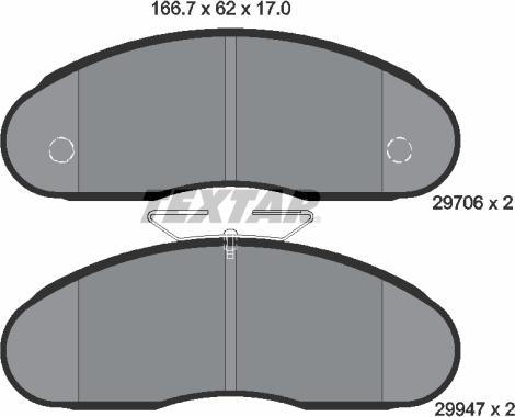 Textar 2970602 - Jarrupala, levyjarru inparts.fi