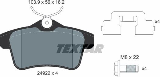 Textar 2492204 - Jarrupala, levyjarru inparts.fi