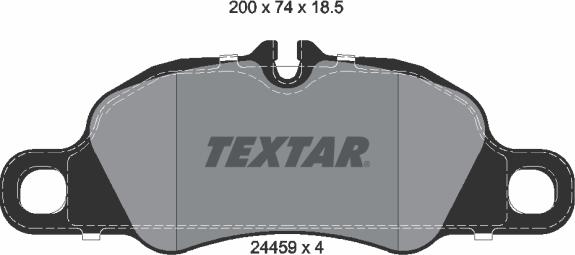 Textar 2445901 - Jarrupala, levyjarru inparts.fi